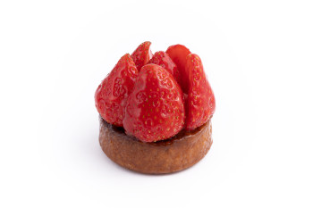 Tarte aux Fraises portion