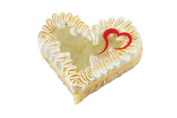 Coeur citron meringué