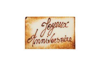 Plaquette Pâte d'Amande 